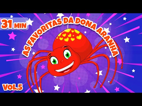 As Favoritas da Dona Aranha Vol. 5 - Giramille 31 min | Desenho Animado Musical