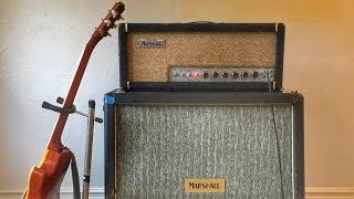 Video thumbnail for The ORIGINAL Marshall Amp - JTM45 Offset by Johan Segeborn