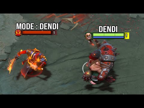 When Fake dendi meet Real dendi - 7800avg MMR Battle!!