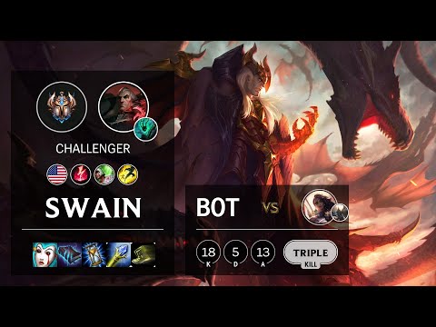 Swain Bot vs Samira - NA Challenger Patch 10.20