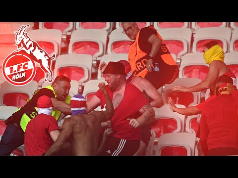 Schwere Krawalle verzögern Anpfiff: Fans von Köln und Nizza gehen aufeinander los | SID