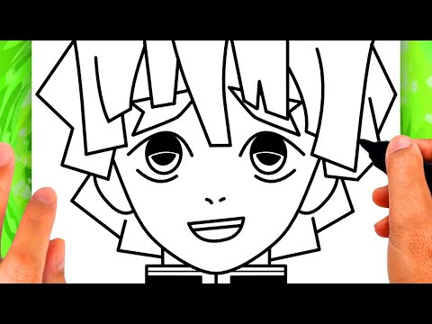 Comment dessiner Zenitsu (FACILEMENT) - Tuto de dessin de Zenitsu (ÉTAPE PAR ÉTAPE)