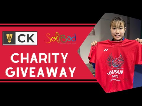 GIVEAWAY with Solibad - the charity every badminton fan should know!