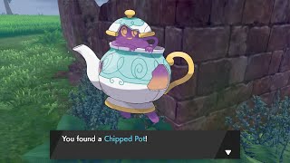 Pokemon SwSh - Easy Chipped Pot in Crown Tundra