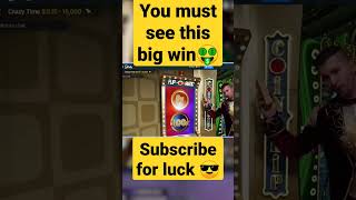you dont belive how much he win! #bigwin #coinflip #calmdown #shorts #crazytime #casino Video Video