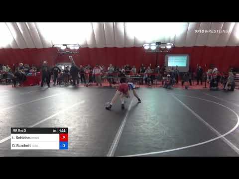 41 Kg Rr Rnd 3 - Lincoln Robideau, Minnesota Vs David A. Burchett, Toss Em Up Wrestling Academy