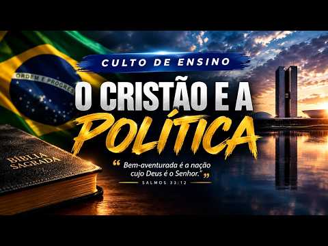 O CRISTÃO E A POLÍTICA AD CACHOEIRA GRANDE/MA Pr. Marcos Vinícius. P3