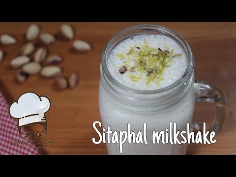 Sitaphal milkshake