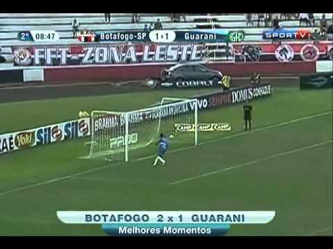 INACREDITÁVEL! Botafogo-SP 2 x 1 Guarani - Melhores Momentos - Paulistão 2012 [15/04/12]