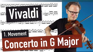Vivaldi Concerto in G Major Op 3 No 3 1 Movement  