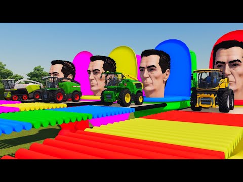 HARVESTING SORGHUM, LOAD & TRANSPORT WITH DEUTZ TRACTORS & HARVESTERS   Farming Simulator 25