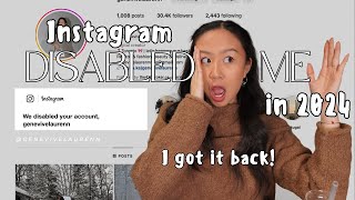 How I got my disabled Instagram account back in 2024!