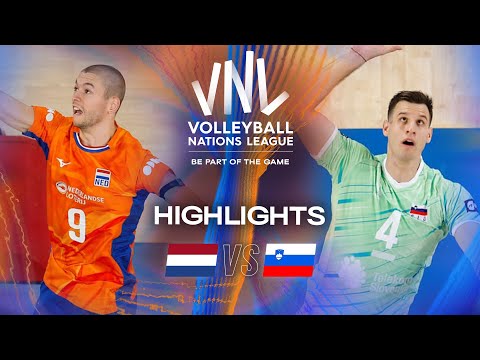 Netherlands 🇳🇱 vs. Slovenia 🇸🇮 - Highlights | Week 3 | Men's VNL 2025