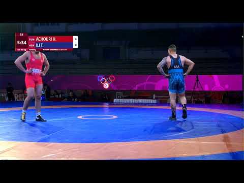 Round 5 GR - 97 kg: H. ACHOURI (TUN) v. T. ILI (ASA)