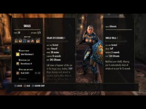 The Elder Scrolls Online:Morrowind quick beatdown pvp for interruption