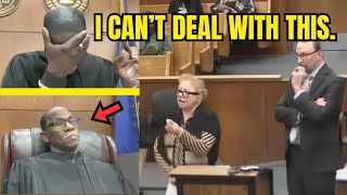 When A Defendant Attempts To Play Lawyer, Judge Is FED UP!