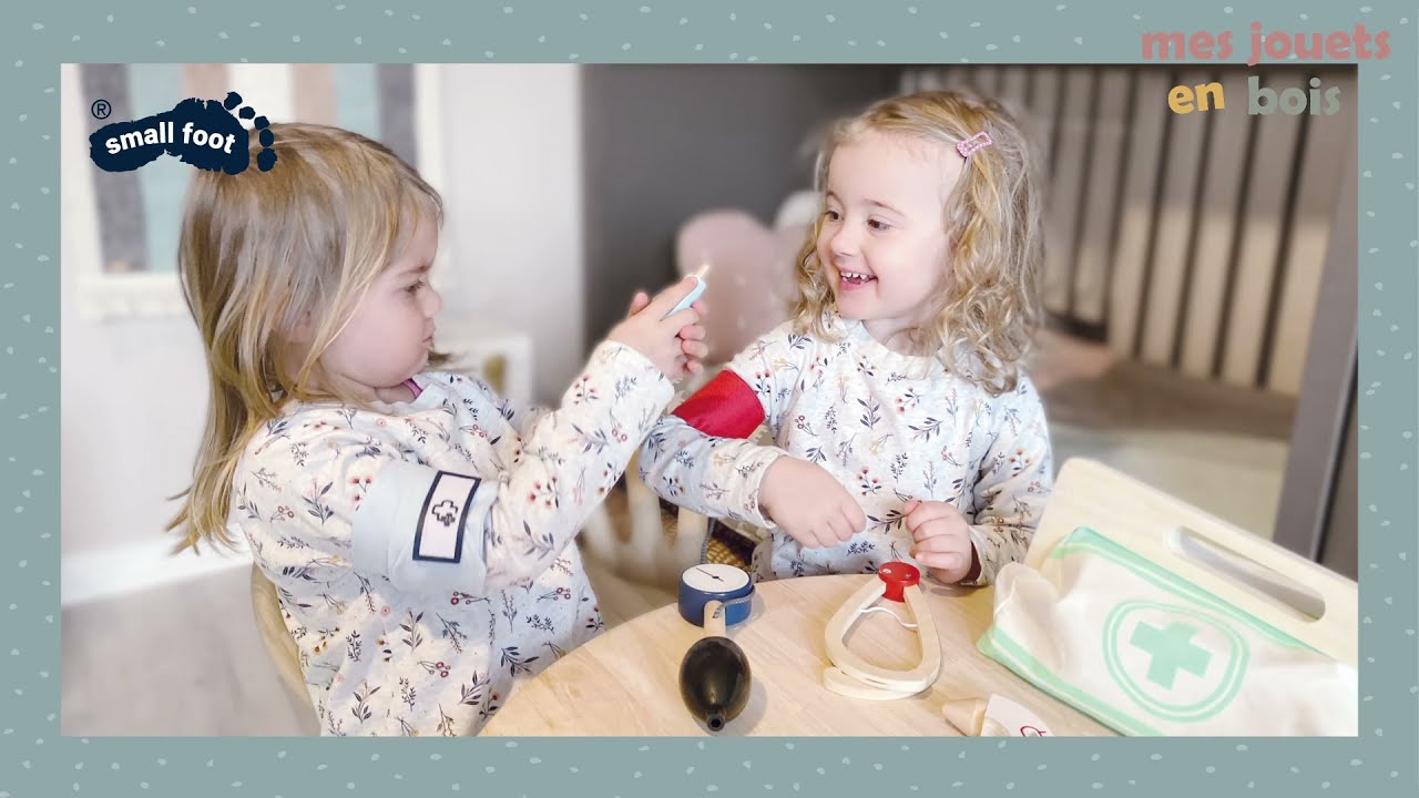 Mallette de docteur en bois - Ma petite sacoche de docteur