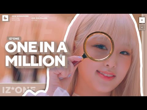 [How Would] IZ*ONE sing 'One In A Million' (TWICE) // Line Distribution