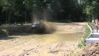 preview picture of video 'Ford Mud Trucks at Racin Jason's Mud Run August, 2012'