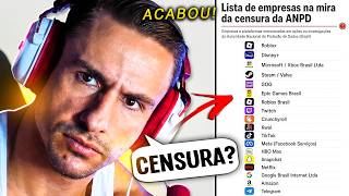 SUPER XANDÃO REAGINDO A CENSURA DAS PLATAFORMAS! LISTA DE EMPRESAS NA MIRA DA ANPD
