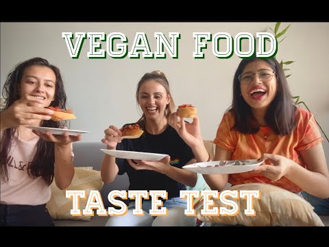 youtubers try vegan food for the first time (ft momina munir and alina hayat)
