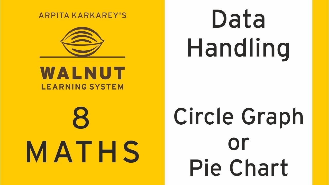 8 Math - Data handling - Circle Graph or Pie Chart