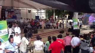 preview picture of video 'Juan Manuel Santos y Luis Miguel Cotes Inauguraron Gas Natural en Cerro San Antonio'