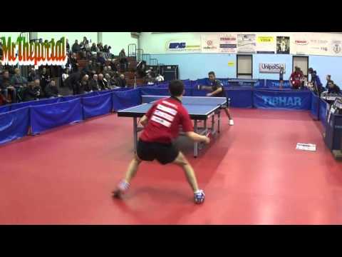 Table Tennis Italian League 2015/16 - Luca Bressan Vs Maurizio Massarelli -