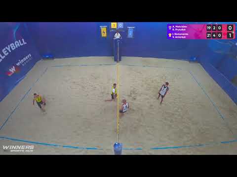 18:40 A. Matvieiev / R. Prytuliak - I. Romanenko / V. Antoniuk 23.08.2022 | Winners Beach Volleyball