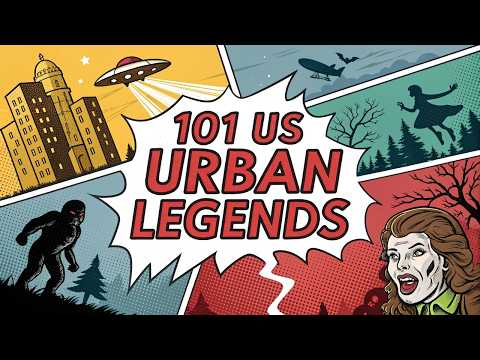 101 Disturbing American Urban Legends That Are Actually REAL!