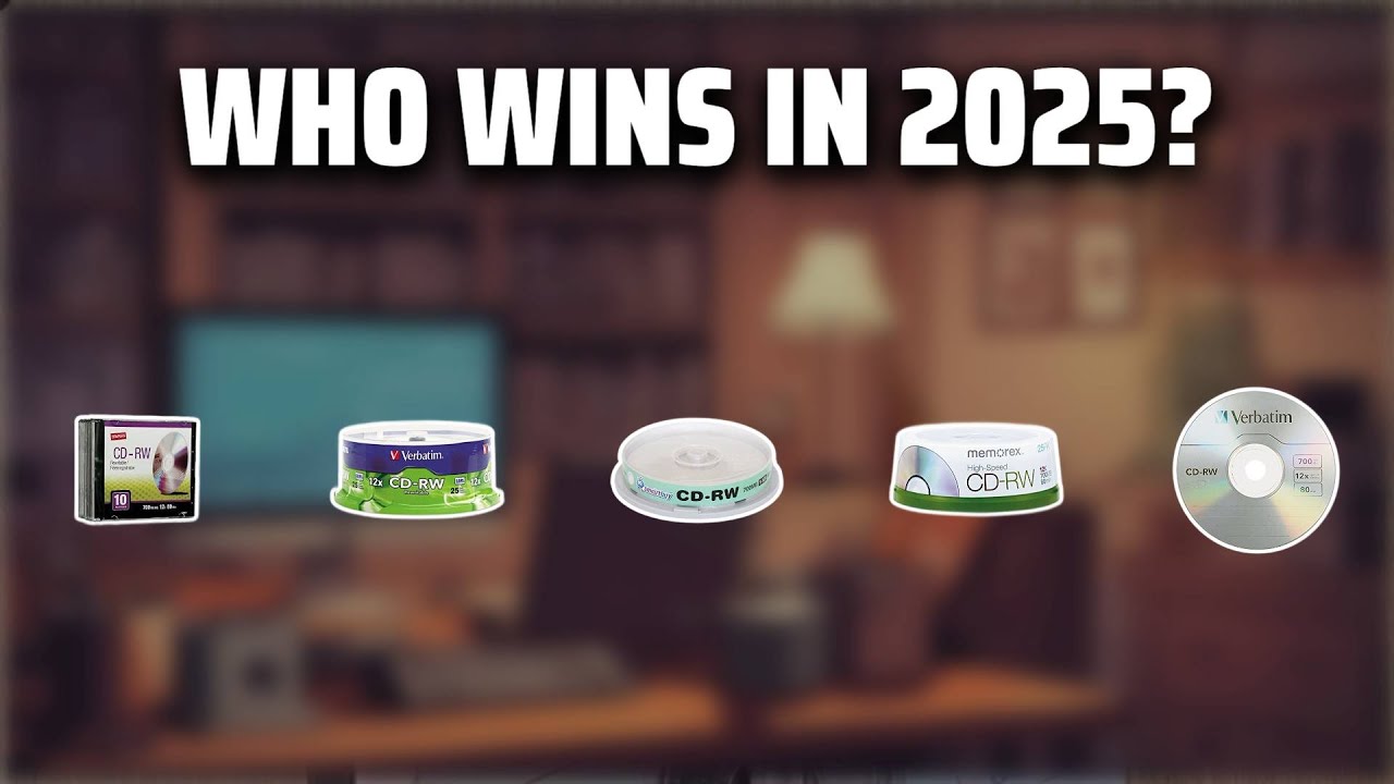 The Top 5 Best Blank CD-RW Discs in 2025 - Must Watch Before Buying!