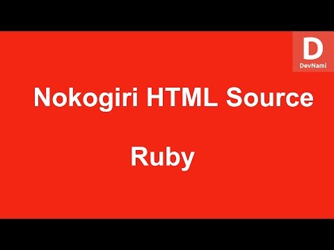 Ruby Nokogiri Get HTML Page Source