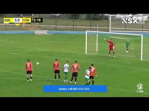 tv.nsk.pl [4:0 Ciach 73 (k)] MKS Świt Nowy Dwór Maz. - MMKS Concordia Elbląg 6:0 (3:0) 2023-09-30