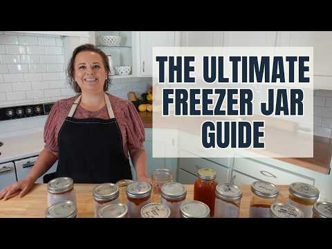How to Freeze Food in Mason Jars | No More Cracked Glass Jars