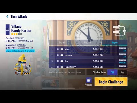 Village: Handy Harbor | 01:47:561 - Time Attack | Kartrider Drift Indonesia