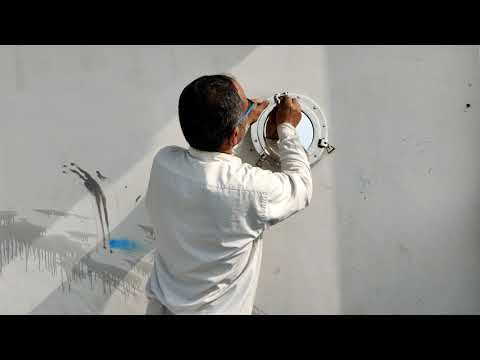 Installing The Nickel Porthole Mirror & Window In Under 2 Minutes -  (Nagina International)