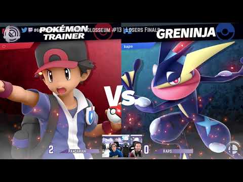 Pandarian (Pokemon Trainer) vs. Kaps (Greninja) -  WGA Colosseum #13 - Losers Finals