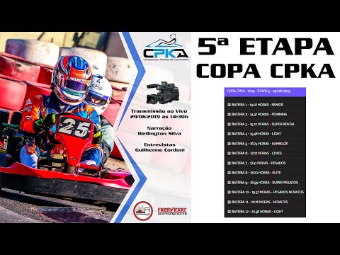 Copa CPKA 5ª Etapa - 2019 - Campeonato Paulista de Kart Amador - 29/06/2019