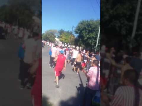 "La Hinchada de  Los Andes al Gallardón" Barra: La Banda Descontrolada • Club: Los Andes