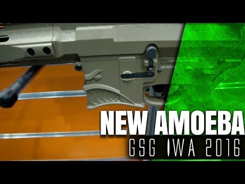 Neue ARES Amoeba Octarms, ASP SVU, ARES EMG GSG IWA 2016 Deutsch