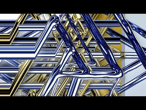 Goldchrome - Silent VJ Clip by Carrie Gates (2015)