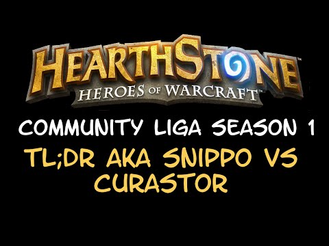 Snippo vs Curastor - Spieltag 1 - Hearthstone Community Liga Season 1