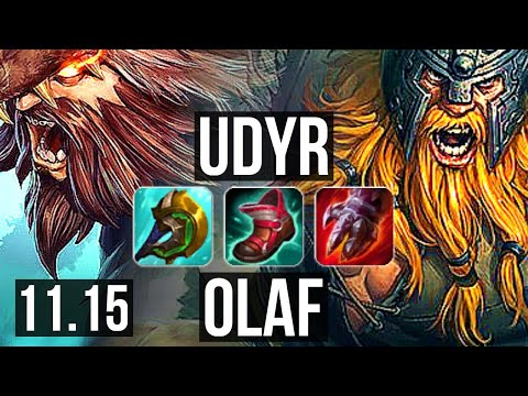 UDYR vs OLAF (JUNGLE) | Rank 2 Udyr, 5/2/10 | JP Challenger | v11.15