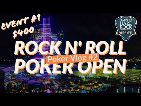 Poker Vlog Ep.2 - Deep Run in the $400 RRPO Hard Rock (Day 1)