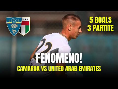 Goal Francesco Camarda vs United Arab Emirates | WHAT A PLAYER! | Lecce 1x3 United Arab Emirates 🇮🇹🔥
