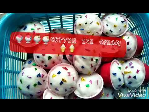 D.I.Y Cotton Ice Cream