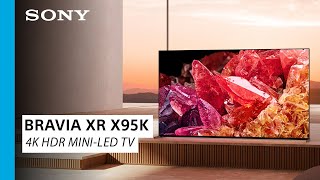 Video 4 of Product Sony Bravia X95K 4K Mini LED TV (2022)
