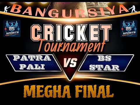 BS STAR 🌟 CRICKET TOURNAMENT MEGA FINAL BANGURSIYA #bssports #bablusahoo #livewithbablu
