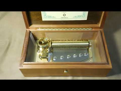 SANKYO ORPHEUS サンキョー オルゴール 50NOTE CUSTOM SANKYO ORPHEUS 3 TUNE 50 NOTE MUSIC BOX-CHOPIN/ LISZT