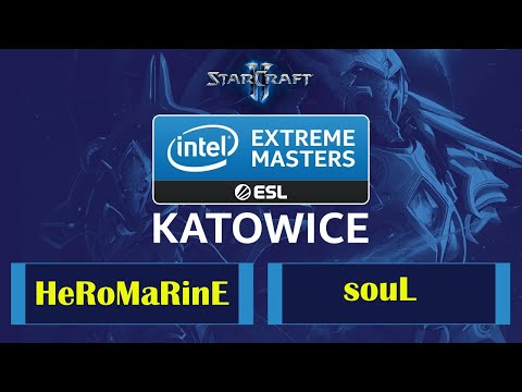 HeRoMaRinE vs. souL - SC2 IEM Katowice 2020 - Group A | Highlights